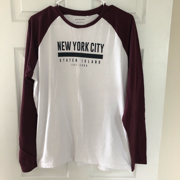 Primark Other - NWOT Primark Long Sleeved Baseball Shirt